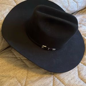 Resistol Black Gold Hat and hat carrier